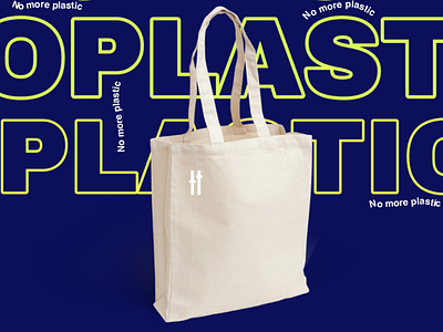 No plastic bio campaign design diseño natural nature plastic vida