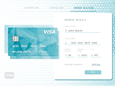 Payment Form credit card design paymentform