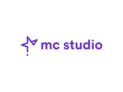 mc studio logo branding icon illustration illustrator logo minimal typography vector