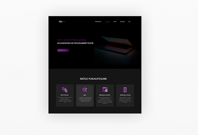 Website design black design website website concept website design