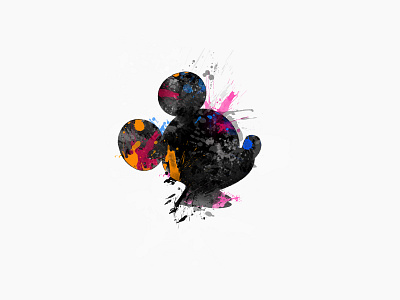 Mickey Art | Brush Ps artwork brush concept digital painting disney disney art disneyland illustration mickey mickey mouse paint photoshop