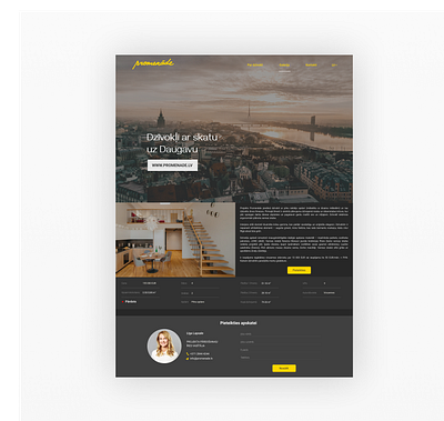 Apartment website design design ui website concept website design