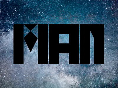 MAN branding clean creative designer illustration letterforms line art line art logo logo portfolio typography weekly challenge weekly warm up