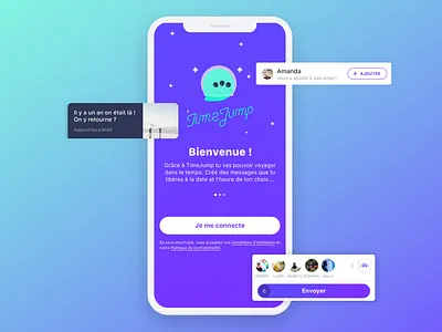 TimeJump 01 dashboard mobile