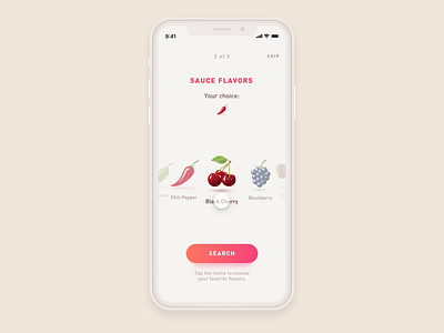 Sauce Store App Concept aftereffects animation app concept freebie ios iphone mobile sketch ui