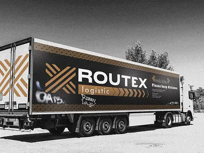 logistic company identity branding design identity logo logo design