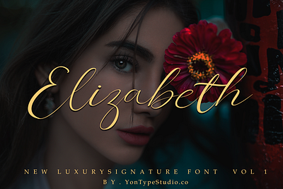 Elizabeth font branding design brush lettering font font design hand lettering hands lettering handwriting opentype script font script lettering signature font text textures tipography type design typeface