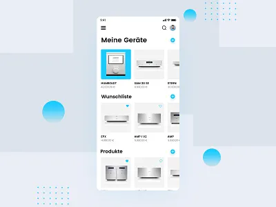 Audionet App design interaction design ui ui design ux design
