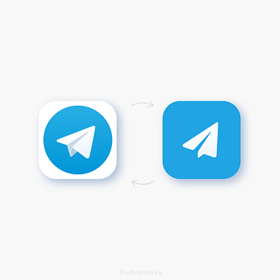 Telegram Rebrand Proposal app designer app icon brand corporate flat flat design icon identity logo logomark minimalistic rebrand rebranding symbol telegram