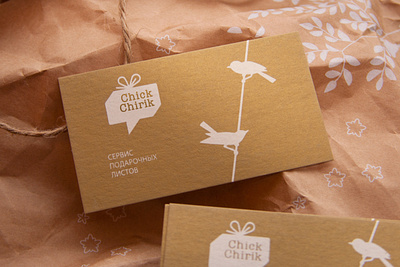 Chick Chirik service of wish lists bird bird illustration brand design branding bubble business cards craft pack design identity design illustration logo paper craft