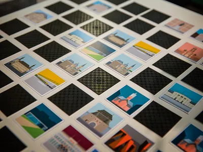 Formsaachen Aachen Memo Game aachen architect architecture architecture design award winning branding germany ifdesignaward illustration vector