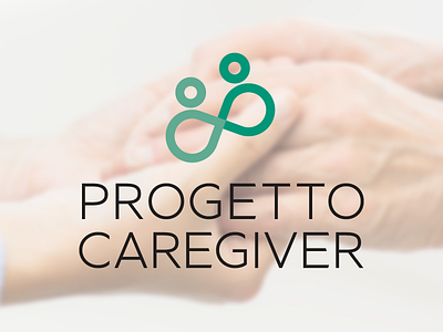 Progetto Caregiver Logo branding caregiver design elderly flat design flat icon flatdesign logo logo design logo design branding logo design concept logo designer logo designs logodesign logotype medical care medical design medical logo