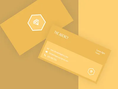 Agency Business Card Design businesscard design logo startup branding startup marketing uidesign