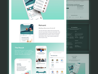Landing Page for Design Agency conversion conversion rate optimization cro design graphic landing page landing page design typography ui ux web web design