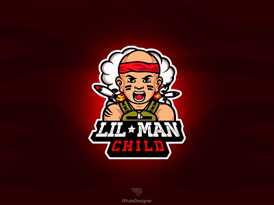 Military Baby Mascot Logo esportslogo logogaming mascot character mascot design mascot logo mascot logo design mascot logos military baby military baby sportbranding sportslogo vectorlogo