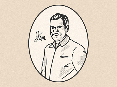 Grandpa Jim best grandpa grandpa grandparents illustration jim portrait