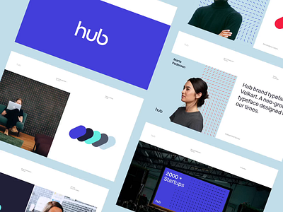 TheHub - Brand Guidelines brand brand book brand guidelines branding colors design hub imagery logo logotype patterns social media startup typography visual identitiy web website