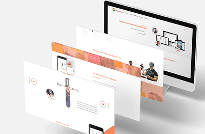 Home page fitness healthcare home page landing page mockup sketchapp web design whitespace