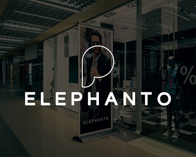 A logo for ELEPHANTO store | Golden ratio logo design behance brand branding designer freelance designer graphic graphic design graphicdesign icon illustrator logo logodesign logos logotype photoshop symbol typography vector