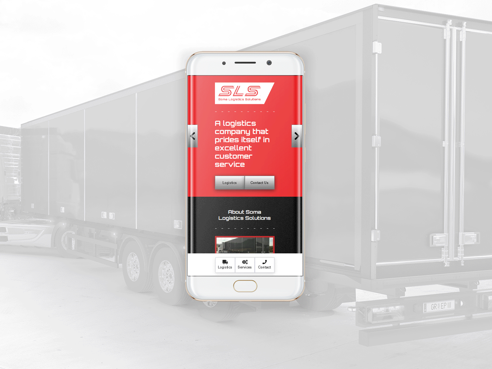 Soma Logistics mobile website design dribbble fuel logistics mobile mobile ui trucks ui ui ux ui design uidesign uiux ux uxui web design webdesign website website concept website design website development