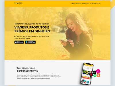 Wynk app website redesign interface landing page ui design ux web design