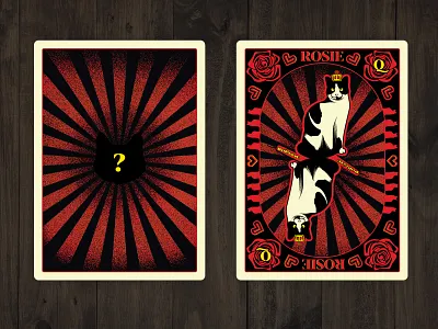 Queen cat photoshop playingcards