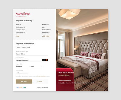 Movenpick Hotel _ Payment Page