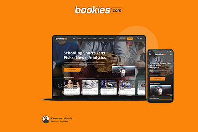 Bookies - Landing Page Redesign - Sports Betting betting dashboad design icon logo nba news nfl picks sketch sport sports betting sports branding sports news typography ufc ui ux vector webdesign