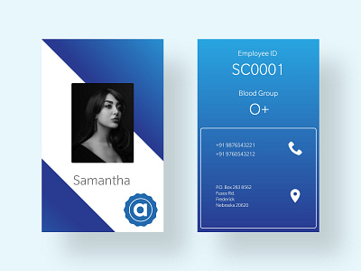 ID Card branding design id card