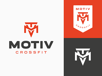 MOTIV Crossfit brand brand identity branding design grmnstudio logo logodesign logotype