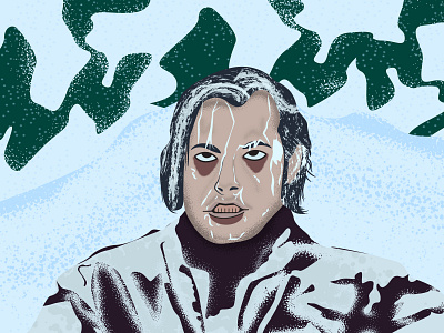 Vectober Day 4 - Freeze adobe adobe illustrator design illustration illustrator inktober inktober2019 movie series theshining vectober vector