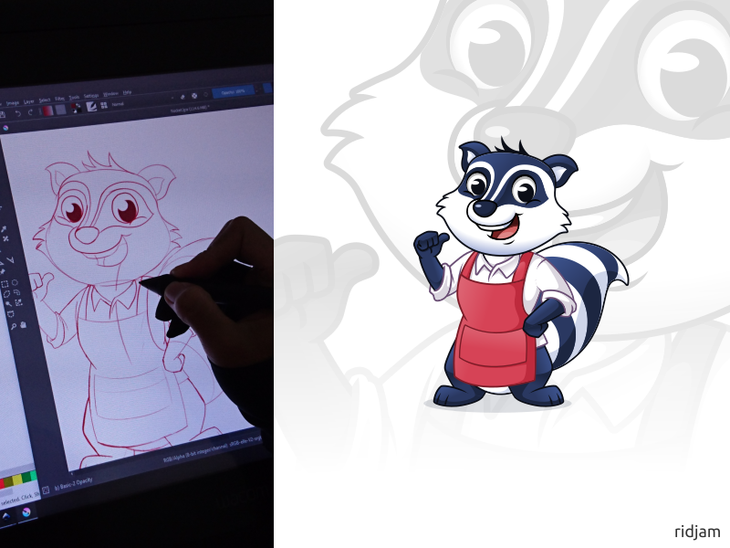 Example of Convert To Vector: Image Tracing Service