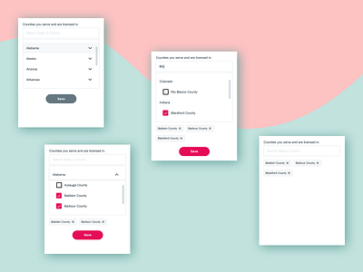 Sweeten - Multi Select Drop Down design dropdown dropdown menu multi select drop down multiselect sweeten tags ui uidesign ux ux design visual design