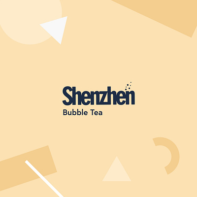 Shenzhen Bubble Tea branding design illustration logo logo design logo design branding logodesign minimal typography vector