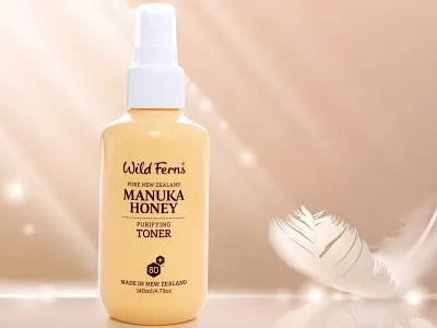 Manuka Honey Packaging Design graphics label nisha nisha droch nisha f1 pack design product design product label product packaging