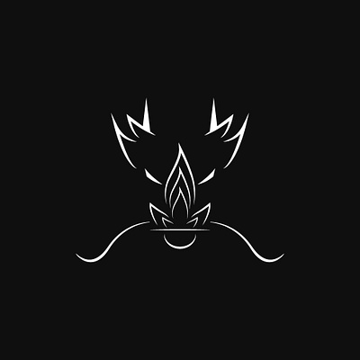 Dragon Symbols 2d art animation app art black white design dragon identity logo symbols vector