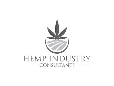 Hemp Industry Consultants Logo app branding consultant design flat hemp icon illustration industry logo marijuana medical pharmaceutical pharmacy typography vector web