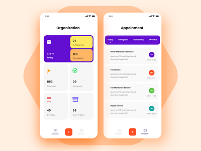 Task app animation business cards clean colors design effect gird illustration ios app landing page list minimal page screens task typography ui web design