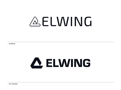 Elwing Boards brand branding design concept design for fun identity logo redesign skate skateboard skateboarder