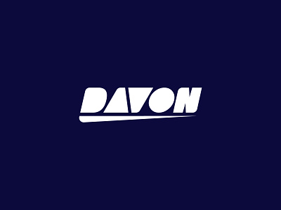 Davon Pvt. Ltd. branding design flat identity illustrator logo logo mark minimal type wordmark