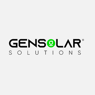 Gensolar branding design flat icon illustration illustrator lettering logo minimal vector