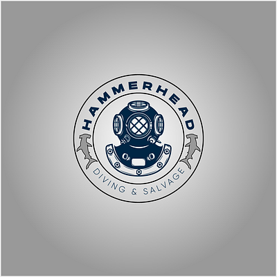 Hammerhead branding design flat icon illustration illustrator lettering logo typography vector