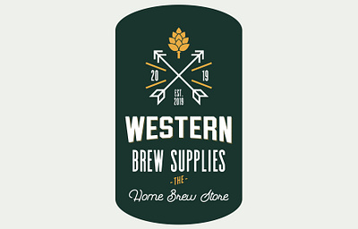 Wester Brew Supplies Branding beer branding brewing brewing company design homebrew logo