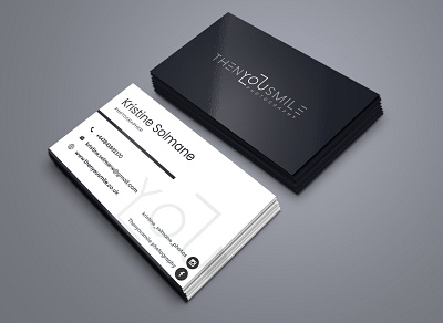 Thenyousmile business card