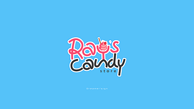 ray s candy store branding design graphic graphicdesign icon illustration illustrator logo logodesign logotype minimal redesign type typography