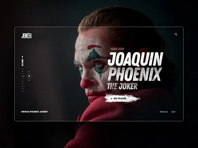 Joker - UI Design Concept concept concepts cx design interaction joker landing marketing modern ui ux web website