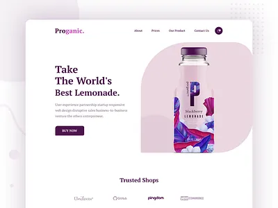 Product Landing Page branding color dribbbble landing page landing page concept landingpage lemonade minimal product psd design psd template template typography ui ux design ui ux uidesign uiux designer website websites