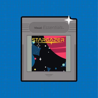 Visual Essentials StarGazer design illustration vector