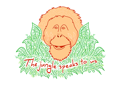 Rainforest design illustration illustrator jungle rainforest tshirt tshirt art tshirt design tshirt designer vector