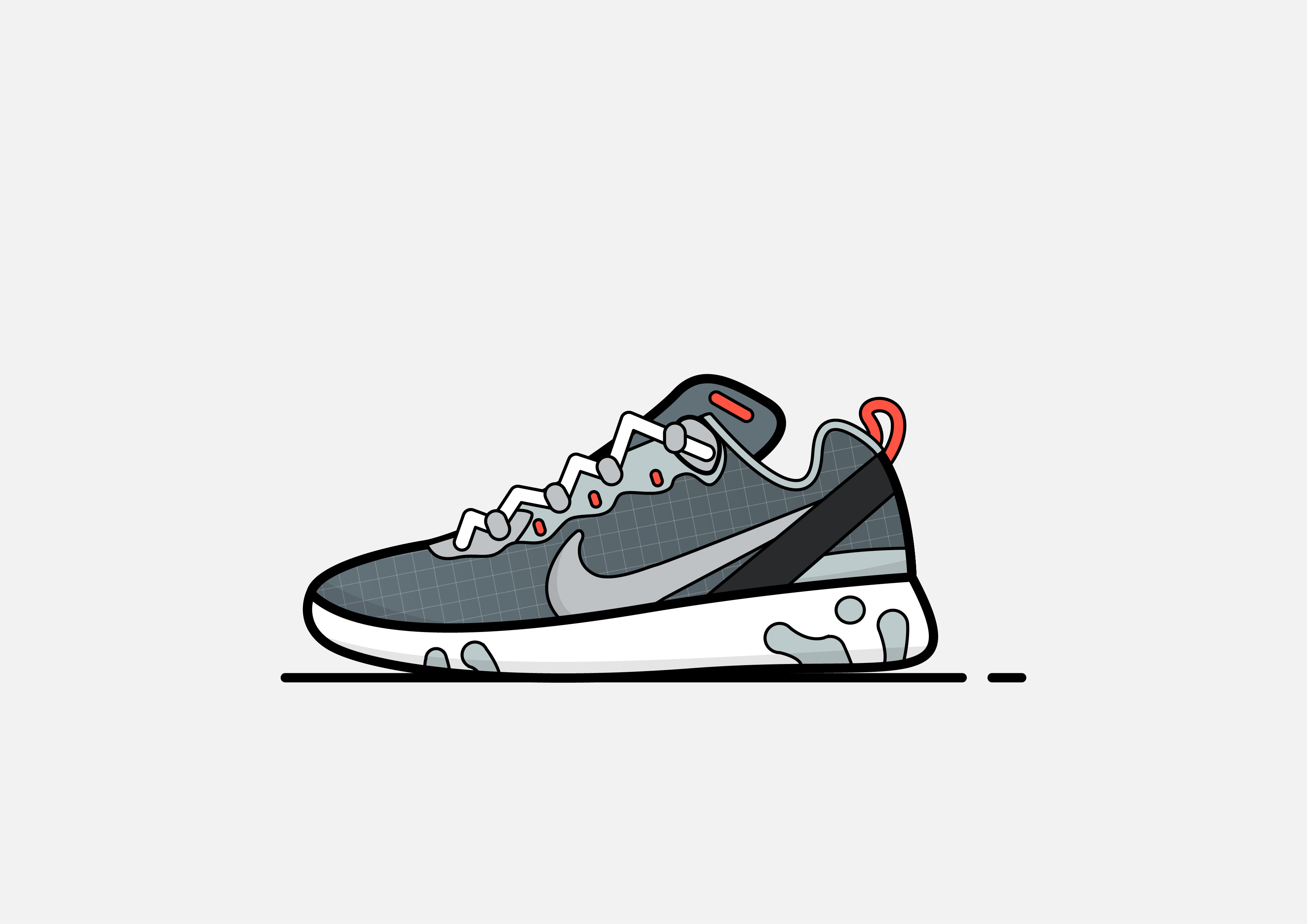 nike react element draw